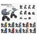 Детская коляска Riko Basic Alfa 2 в 1 Детская коляска Riko Basic Alfa 2 в 1